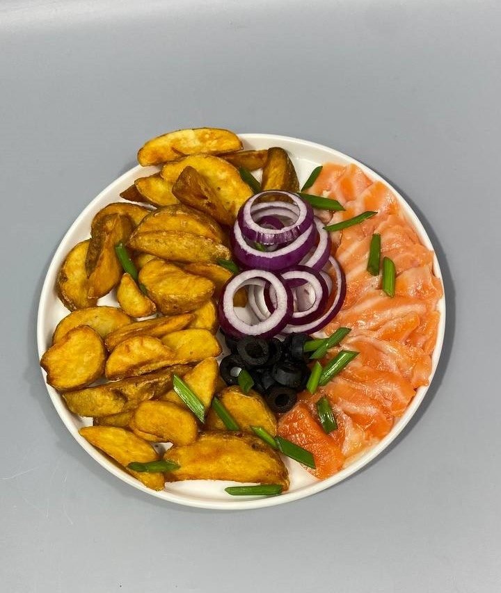 Лосось с картофельными дольками — Калач-на-Дону, Новое