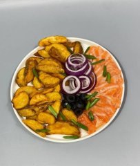 Лосось с картофельными дольками — Калач-на-Дону, Новое