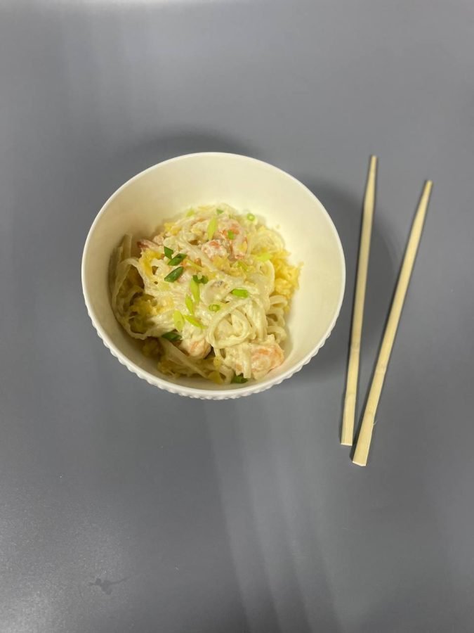 Вок сливочный с креветками — Волгоград, Новое