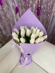 15 белых тюльпанов — Калач-на-Дону, Новое