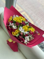 Букет из яркой альстромерии в фоамиране! — Калач-на-Дону, Новое