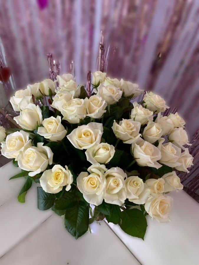 Роза белая 41шт — Калач-на-Дону, Новое