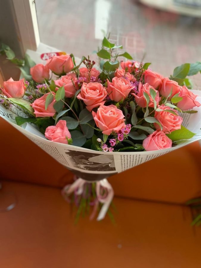 Букет 19 роз Анна Карина 50 см — Калач-на-Дону, Новое