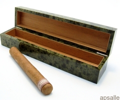 Футляр - Хьюмидор (Humidor) для сигар. Чистый Вердантит.