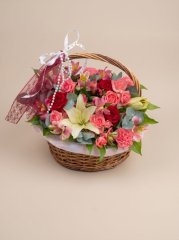 Корзина Рубиновый сад — Волгоград, Новое