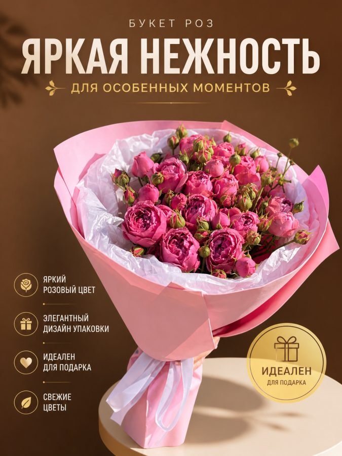 Букет Розовый Жемчуг — Волгоград, Новое