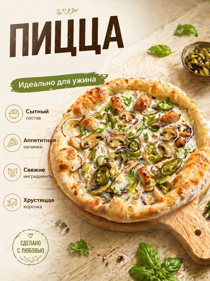 Пицца Вкусный Компромисс 25 см — Волгоград, Новое