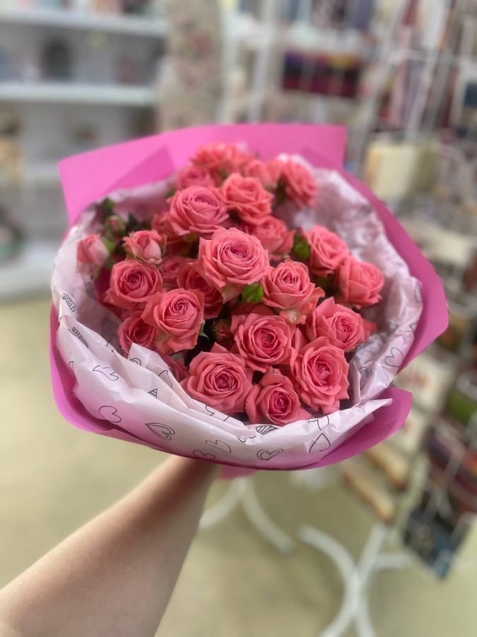 Букет розовый фламинго — Волгоград, Новое