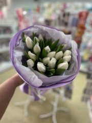 Букет белых тюльпанов — Волгоград, Новое